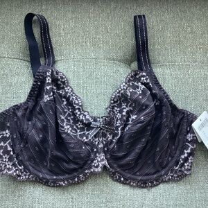 Chantelle Lingerie Rive Gauche Full Coverage Underwire Bra 34F (DDD US)